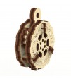 Wooden City - Widgets 3D Mechanical Model - Brown